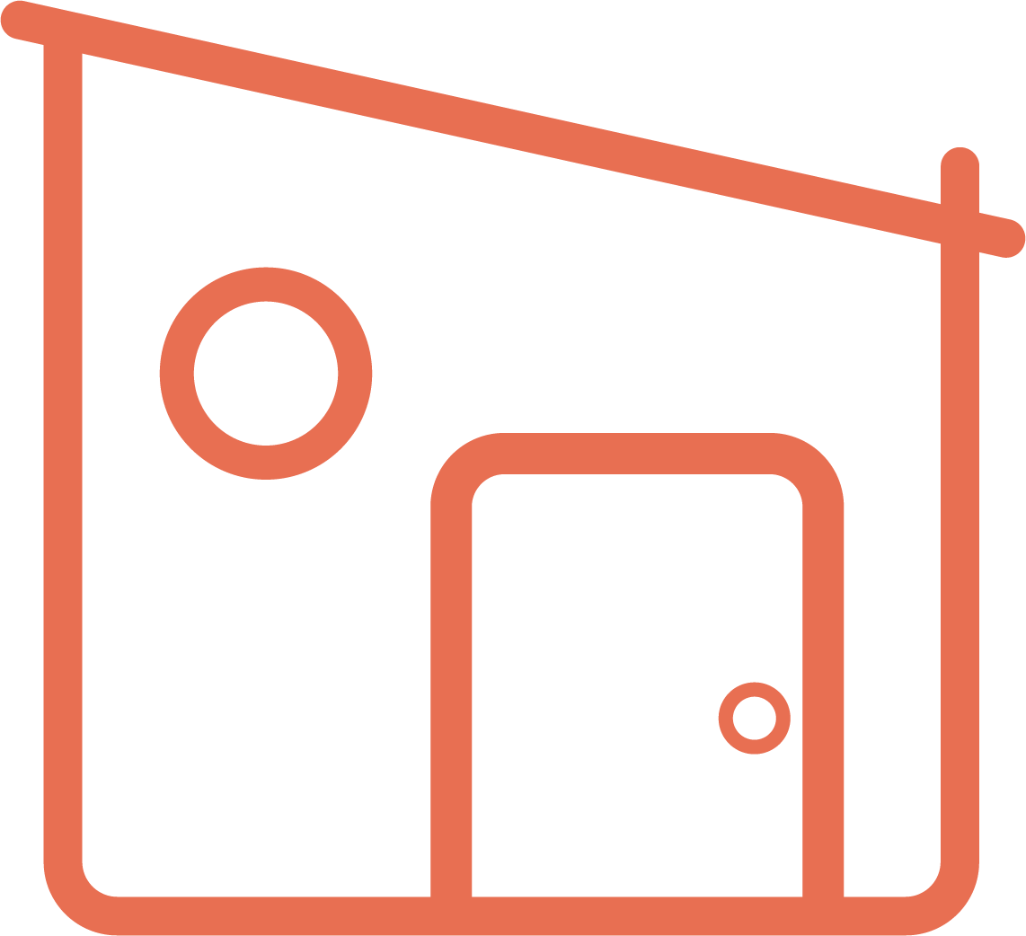 An image icon of the outline of a person canoeing.